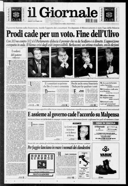 Il giornale : quotidiano del mattino